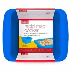 Cheapest ✔️ Rapid Brands Rapid Mac Cooker | Microwave Macaroni & Cheese In 5 Minutes | Perfect For Dorm, Small Kitchen Or Office | Dishwasher-Safe, Microwaveable, BPA-Free (Blue, 1-Pack) 🔥 -Small Appliance Parts Shop 41TKufnpS