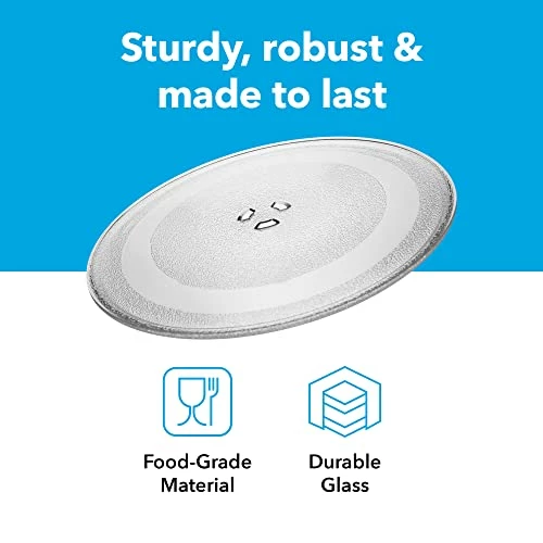 Coupon ⭐ Impresa Products 9.6" / 24.5cm Microwave Glass Plate - Fits Virtually All Small Microwaves - Microwave Glass Turntable Plate Replacement - For Small Microwav ❤️ 7 Coupon ⭐ Impresa Products 9.6" / 24.5cm Microwave Glass Plate - Fits Virtually All Small Microwaves - Microwave Glass Turntable Plate Replacement - For Small Microwav ❤️ - Image 5