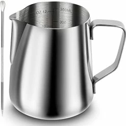 Flash Sale ๐ Saiveina Milk Frothing Pitcher, 12 Oz Milk Frother Steamer Cup Stainless Steel Espresso Cup ๐ 14 Flash Sale ๐ Saiveina Milk Frothing Pitcher, 12 Oz Milk Frother Steamer Cup Stainless Steel Espresso Cup ๐ -Small Appliance Parts Shop 41UBMRf1L. AC