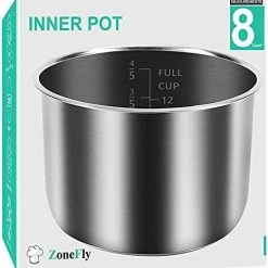 New ๐ ZoneFly Original 8Qt Power Cooker XL Replacement Inner Pot Stainless Steel Compatible With 8 Quart Power Pressure Cooker Model PPC772 (or #PPC772) PPC780 (or #PPC780) And WAL3 Stainless Steel Inner Pot Parts For 8qt โ 15 New ๐ ZoneFly Original 8Qt Power Cooker XL Replacement Inner Pot Stainless Steel Compatible With 8 Quart Power Pressure Cooker Model PPC772 (or #PPC772) PPC780 (or #PPC780) And WAL3 Stainless Steel Inner Pot Parts For 8qt โ -Small Appliance Parts Shop 41UZac qNbS. AC