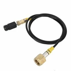 Best Pirce 🧨 Soda Maker Tank Direct Adapter，1.5M G1/2-14 Cga320 Co2 Tank Adapter Soda Hose Kit Accessories For Sodastream For Home Office Enjoy Soda At Home 👍 -Small Appliance Parts Shop 41XRRXrHXwL