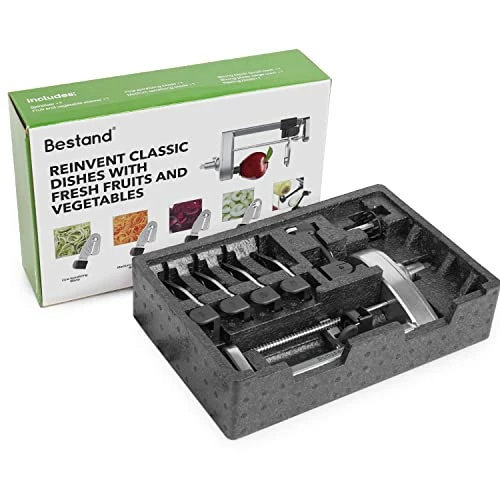 New ๐ฅ Bestand Spiralizer Attachment Compatible With KitchenAid Stand Mixer, Comes With Peel, Core And Slice, Vegetable Slicer(Not KitchAid Brand Spiralizer) (5 Blades) ๐ฅ 7 New ๐ฅ Bestand Spiralizer Attachment Compatible With KitchenAid Stand Mixer, Comes With Peel, Core And Slice, Vegetable Slicer(Not KitchAid Brand Spiralizer) (5 Blades) ๐ฅ - Image 5