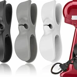 Buy β Cord Organizer For Kitchen Appliances, 3 PCS Stick On Cord Wrapper Winder Keeper Holder, Declaration Cable Wrap For Mixer, Coffee Maker, Air Fryer, Pressure Cooker, New Upgraded By AFunCrafter Black π―