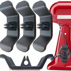 Best Sale ✨ Siaomo Appliance Cord Organizer For Kitchen Appliances Cord Organizer Stick On Adhesive Cord Holder Keeper Tidy Cord Wrapper For Small Home Appliances (Grey+White) 4pack-(gray+white) 😉 -Small Appliance Parts Shop 41ahrHDaYL. AC