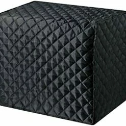 Deals 🌟 JIUCHEN Bread Maker Cover, Quilted Toaster Dust Cover Protective Cover, Diamond Stitching Bakeware Protector Bread Machine Cover, Protect Your Appliance, Machine Washable Black 🥰 -Small Appliance Parts Shop 41bEBPXJ9L. AC
