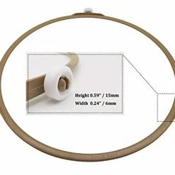 Best Sale ❤️ IMSurQltyPrise Microwave Glass Turntable Plate Roller Support Wheel Ring, Wheels Height 0.59" / 15mm, Outer Diamater 8.7" / 221mm - 2Pc 👏 -Small Appliance Parts Shop 41bN1CccFFL