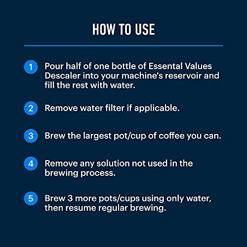 Brand new ๐ Essential Values Keurig Compatible Descaling Solution & Keurig Cleaner (4 Uses) Works W/ Keurig Filter, Nespresso Descaling Kit, Breville, Coffee Pot Cleaner & Espresso Machines, Keurig Descaler / Keurig Accessor ๐ 8 Brand new ๐ Essential Values Keurig Compatible Descaling Solution & Keurig Cleaner (4 Uses) Works W/ Keurig Filter, Nespresso Descaling Kit, Breville, Coffee Pot Cleaner & Espresso Machines, Keurig Descaler / Keurig Accessor ๐ - Image 6
