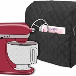 Buy ⌛ Luxja Dust Cover Compatible With 6-8 Quart Stand Mixer, Cloth Cover With Pockets For Stand Mixer And Extra Accessories (Compatible With 6-8 Quart Stand Mixer), Gray Dots 👍 -Small Appliance Parts Shop 41cID7LPEeL. AC