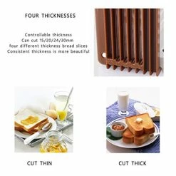 Discount ✨ TCOTBE Bread Slicer, Bread Bake Bread Slicer Cutter, Foldable Bread Slicer Compact Bread Slicing Guide,Kitchen Accessories,Bread Machine Bread Maker For Homemade Bread Bagel Loaf Sandwich ⭐ -Small Appliance Parts Shop 41cPkXui07L