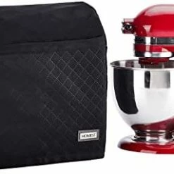 Discount ⌛ HOMEST Stand Mixer Quilted Dust Cover With Pockets Compatible With KitchenAid Bowl Lift 5-8 Quart, Grey (Patent Design) 🔔 -Small Appliance Parts Shop 41e6AHgvysL. AC