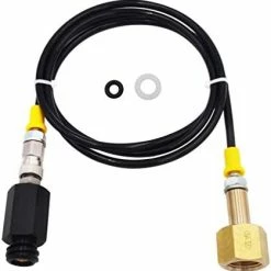 Coupon 🔔 Soda Machine Adapter Hose Kit Direct Connect To Soda Water Make Machine Black ⌛ -Small Appliance Parts Shop 41g01WWQGcL. AC