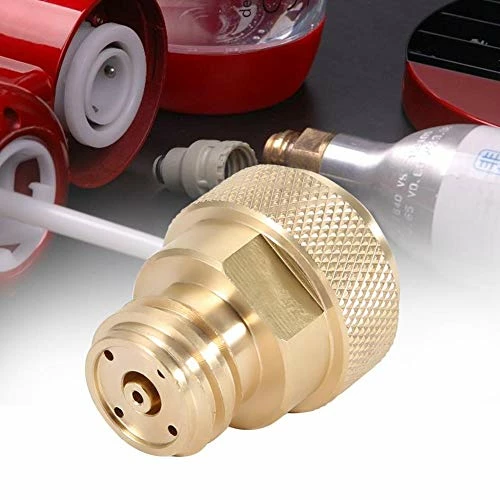 New 🤩 CO2 Cylinder Refill Adapter Replacement Brass Tank Canister Conversion For Soda Maker Home Machine(Gold) 🤩 8 New 🤩 CO2 Cylinder Refill Adapter Replacement Brass Tank Canister Conversion For Soda Maker Home Machine(Gold) 🤩 - Image 6