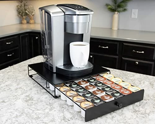 Coupon ๐ Nifty Solutions Nifty Coffee Pod Drawer โ Compatible With K-Cups, 36 Pod Pack Holder, Non-Rolling, Compact Under Coffee Pot Storage Sliding Drawer, Home Kitchen Counter Organizer, Black ๐ 4 Coupon ๐ Nifty Solutions Nifty Coffee Pod Drawer โ Compatible With K-Cups, 36 Pod Pack Holder, Non-Rolling, Compact Under Coffee Pot Storage Sliding Drawer, Home Kitchen Counter Organizer, Black ๐ - Image 2