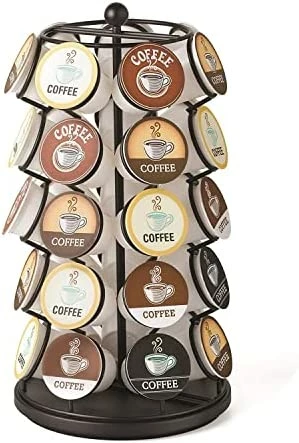 Budget ๐ Nifty Coffee Pod Carousel โ Compatible With K-Cups, 35 Pod Pack Storage, Spins 360-Degrees, Lazy Susan Platform, Modern Black Design, Home Or Office Kitchen Counter Organizer ๐ 11 Budget ๐ Nifty Coffee Pod Carousel โ Compatible With K-Cups, 35 Pod Pack Storage, Spins 360-Degrees, Lazy Susan Platform, Modern Black Design, Home Or Office Kitchen Counter Organizer ๐ - Image 9