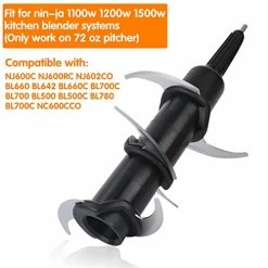 Best Sale 🎁 Replacement Ninja Blender Blade, 6 Blade Ninja Blender Replacement Parts Compatible With Nin-ja Kitchen System 1100 Pitcher For Ni-nja 72 Oz BL660C BL740 BL642 BL500C, Fit Ninja Blades Replacement ⭐ -Small Appliance Parts Shop 41iwA404rkL