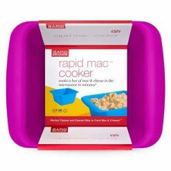 Cheapest ✔️ Rapid Brands Rapid Mac Cooker | Microwave Macaroni & Cheese In 5 Minutes | Perfect For Dorm, Small Kitchen Or Office | Dishwasher-Safe, Microwaveable, BPA-Free (Blue, 1-Pack) 🔥 -Small Appliance Parts Shop 41jzou1bsCS
