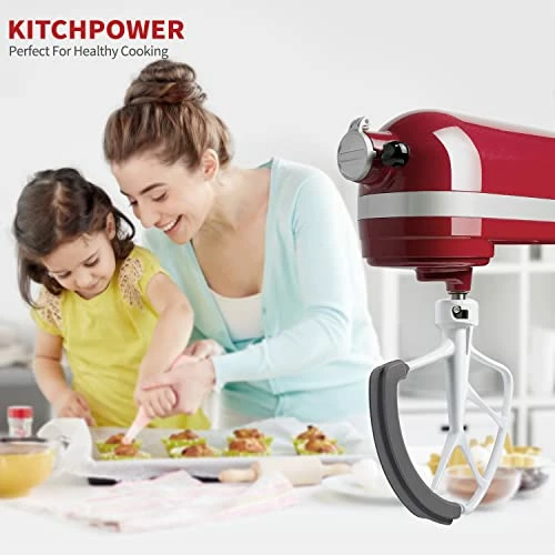 Best Pirce ๐ KITCHPOWER 6 Quart Flex Edge Beater For KitchenAid Bowl-Lift Stand Mixers, Kitchenaid Paddle Attachment Mixer Accessory ๐งจ 4 Best Pirce ๐ KITCHPOWER 6 Quart Flex Edge Beater For KitchenAid Bowl-Lift Stand Mixers, Kitchenaid Paddle Attachment Mixer Accessory ๐งจ - Image 2