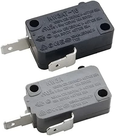 Outlet 🎁 Yoiilnz KW3A Microwave Oven Door Switch 16A 125/250V Door Interloc(Normally Open & Normally Close) (2 Normally Open And 1 Normally Close) 🥰 9 Outlet 🎁 Yoiilnz KW3A Microwave Oven Door Switch 16A 125/250V Door Interloc(Normally Open & Normally Close) (2 Normally Open And 1 Normally Close) 🥰 - Image 7