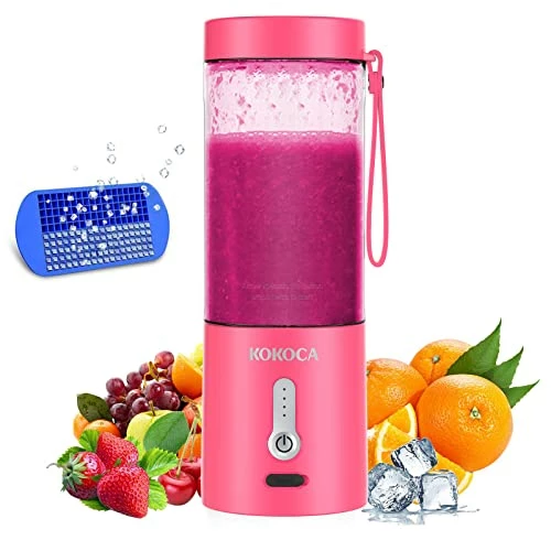 Promo โ๏ธ Blend Portable Blender Jet For Shakes And Smoothies, KOKOCA Personal Travel Blender For Protein With 4000mAh USB Rechargeable Battery, Crush Ice, Frozen Fruit And Drinks, 18 Oz Mini Travel Cup ๐งจ 3 Promo โ๏ธ Blend Portable Blender Jet For Shakes And Smoothies, KOKOCA Personal Travel Blender For Protein With 4000mAh USB Rechargeable Battery, Crush Ice, Frozen Fruit And Drinks, 18 Oz Mini Travel Cup ๐งจ
