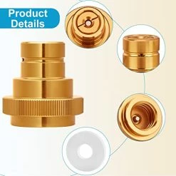 Flash Sale ✔️ HK Quick Adapter For CO2 Soda Water Bubbler For Terra/Art/DUO Sparkling Water Maker, Connecting Original Blue CO2 Cylinder With TR21-4 Male Thread Soda Maker Valve Refill Accessories 😀 -Small Appliance Parts Shop 41mBOEv073L