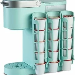 Buy 👏 STORAGENIE Coffee Pod Holder For Keurig K-cup, Side Mount K Cup Storage, Perfect For Small Counters (2 Rows/For 10 K Cups, PINK) 🥰 -Small Appliance Parts Shop 41nzUoKLg4L. AC
