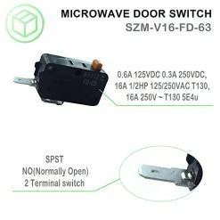 Cheapest ๐ LONYE 3405-001034 Microwave Door Switch Replacement For Samsung LG GE Kenmore Microwave SZM-V16-FD-63 3405-000178 AP4044834 (Normally Open)(Pack Of 2) ๐คฉ 8 Cheapest ๐ LONYE 3405-001034 Microwave Door Switch Replacement For Samsung LG GE Kenmore Microwave SZM-V16-FD-63 3405-000178 AP4044834 (Normally Open)(Pack Of 2) ๐คฉ -Small Appliance Parts Shop 41oGa8Wo0YL