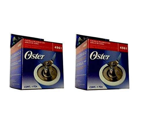 Discount 🎁 2 Genuine Oster Blender Blades For Osterizer Blenders 4961 With 2 Sealing Rings! 🤩 3 Discount 🎁 2 Genuine Oster Blender Blades For Osterizer Blenders 4961 With 2 Sealing Rings! 🤩
