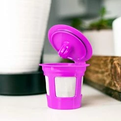 Best deal 🤩 Perfect Pod Cafe Save Reusable K Cup Pod Coffee Filters - Refillable Coffee Pod Capsules With Built-In, Integrated Mesh Strainer For Use With Keurig & Select Single Cup Coffee Machines, 4-Pack ⌛ -Small Appliance Parts Shop 41prAnkNVAL