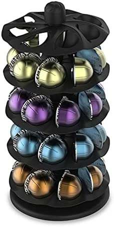Coupon 🔔 Everie Rotary Coffee Pod Capsules Carousel Holder Organizer Compatible With 40 Nespresso Vertuoline Capsules (Black) 😍 8 Coupon 🔔 Everie Rotary Coffee Pod Capsules Carousel Holder Organizer Compatible With 40 Nespresso Vertuoline Capsules (Black) 😍 - Image 6