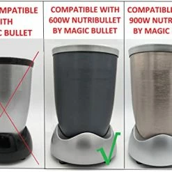 Outlet 😀 Blendin Replacement 24 Ounce Tall Jar Cup, Compatible With Nutribullet 600W, 900W, NB-101B, NB-101S, NB-201, NBR-0601, NBR-1201, NB9-1301, 900 Pro Series Blenders 🛒 -Small Appliance Parts Shop 41rV8jTPqcL