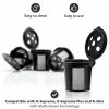 Best deal 🎁 GoodCups 4 Reusable K Cups For Keurig K Supreme, K Supreme Plus And K Slim With Multistream Technology - 4 Black Refillable Kcups Coffee Filters For Keurig Coffee Maker 👍