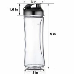 Outlet β 18 Oz BPA Free Portable Sports Bottle Cup With Travel Lid Fits La Reveuse 300w Blender π― 8 Outlet β 18 Oz BPA Free Portable Sports Bottle Cup With Travel Lid Fits La Reveuse 300w Blender π― -Small Appliance Parts Shop 41s3rkTxmlL