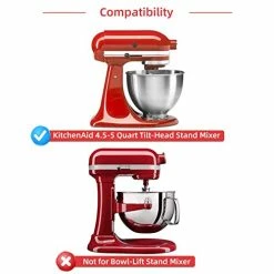 Deals ⌛ Upgraded Paddle Attachment For KitchenAid Tilt-Head Stand Mixer (4.5-5 Quart), Replacement Flex Edge Beater With Scraper For Kitchen Aid 🌟 -Small Appliance Parts Shop 41sIYCPFgYL