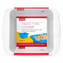 Cheapest ✔️ Rapid Brands Rapid Mac Cooker | Microwave Macaroni & Cheese In 5 Minutes | Perfect For Dorm, Small Kitchen Or Office | Dishwasher-Safe, Microwaveable, BPA-Free (Blue, 1-Pack) 🔥 -Small Appliance Parts Shop 41sNnKiwNNS