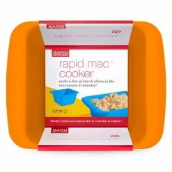 Cheapest ✔️ Rapid Brands Rapid Mac Cooker | Microwave Macaroni & Cheese In 5 Minutes | Perfect For Dorm, Small Kitchen Or Office | Dishwasher-Safe, Microwaveable, BPA-Free (Blue, 1-Pack) 🔥 -Small Appliance Parts Shop 41sVUl xRAS