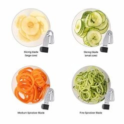 New ๐ฅ Bestand Spiralizer Attachment Compatible With KitchenAid Stand Mixer, Comes With Peel, Core And Slice, Vegetable Slicer(Not KitchAid Brand Spiralizer) (5 Blades) ๐ฅ 11 New ๐ฅ Bestand Spiralizer Attachment Compatible With KitchenAid Stand Mixer, Comes With Peel, Core And Slice, Vegetable Slicer(Not KitchAid Brand Spiralizer) (5 Blades) ๐ฅ -Small Appliance Parts Shop 41svxB6HpnL