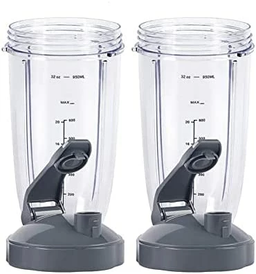Discount 🥰 Blender Cups For Nutribullet Blender, 32OZ Cup With Flip Top To Go Lid Compatible With Nutribullet 600W 900W Blenders, Blender Replacement Parts 2 Pcs ⭐ 9 Discount 🥰 Blender Cups For Nutribullet Blender, 32OZ Cup With Flip Top To Go Lid Compatible With Nutribullet 600W 900W Blenders, Blender Replacement Parts 2 Pcs ⭐ - Image 7
