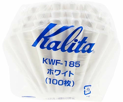 Brand new ✨ Kalita Wave Paper Coffee Filters I Larger Size 185 I 100 Count I Specially Pour Over Dripper I Made In Japan, Large, White 😉 3 Brand new ✨ Kalita Wave Paper Coffee Filters I Larger Size 185 I 100 Count I Specially Pour Over Dripper I Made In Japan, Large, White 😉
