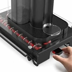 Best reviews of ❤️ EVERIE Crystal Tempered Glass Organizer Drawer Holder Compatible With Nespresso Vertuo Capsules, Compatible With 40 Big Or 52 Small Vertuoline Pods, 12'' Wide By 16.5'' Deep By 3.5'' High ✨ -Small Appliance Parts Shop 41uvTyRAcL. AC