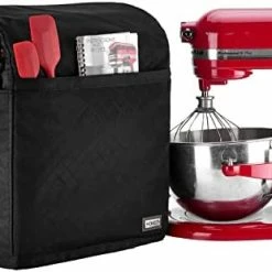 Discount ⌛ HOMEST Stand Mixer Quilted Dust Cover With Pockets Compatible With KitchenAid Bowl Lift 5-8 Quart, Grey (Patent Design) 🔔 -Small Appliance Parts Shop 41va4VCaPBL. AC