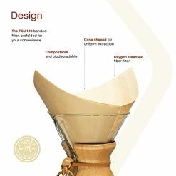 Best reviews of ⭐ Chemex Bonded Filter - Natural Square - 100 Ct - Exclusive Packaging 🛒 -Small Appliance Parts Shop 41wR7LUovPL