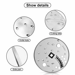 Best reviews of 👏 Replacement Food Processor Slice/Shred Disc Blade For Hamilton Beach 70730 70740、70670、70760 🔥 -Small Appliance Parts Shop 41wxTVqtfwL