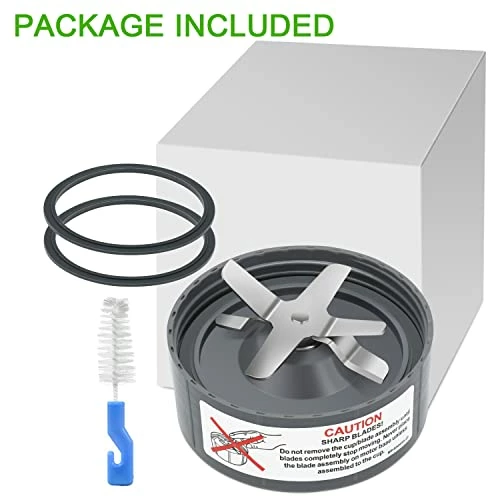 Best Sale 😉 4 Pieces Blender Accessories Fit For Original Nutribullet Replacement Parts 600 Watt 900 Series Pro Extractor Blade For Nutri Bullet Replacer Blade Nb-101b With Rubber Gaskets ✨ 6 Best Sale 😉 4 Pieces Blender Accessories Fit For Original Nutribullet Replacement Parts 600 Watt 900 Series Pro Extractor Blade For Nutri Bullet Replacer Blade Nb-101b With Rubber Gaskets ✨ - Image 4
