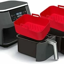 Cheapest 👍 GXF Air Fryer Grill Pan For Ninja Air Fryers, 8.2 IN Premium Round Grill Plate Tray Replacement Parts With Rubber Bumpers For Ninja Foodi, Non-Stick, Dishwasher Safe 🎉 -Small Appliance Parts Shop 41zTaicfXuL. AC 1