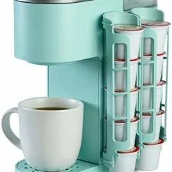 Buy 👏 STORAGENIE Coffee Pod Holder For Keurig K-cup, Side Mount K Cup Storage, Perfect For Small Counters (2 Rows/For 10 K Cups, PINK) 🥰 -Small Appliance Parts Shop 41zrRxRputL. AC
