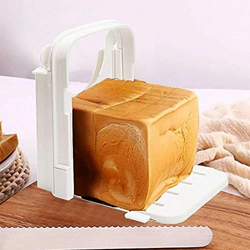 Wholesale ๐ฅ Nvaimaay Bread Slicer Toast Cutting Adjustable Roast Loaf Slicer Cutter Foldable Compact Toast Slicing Machine Plastic Bread Slicer For Homemade Bread Foldable Kitchen Baking Tools, Upgrated 1pc ๐ฅฐ 9 Wholesale ๐ฅ Nvaimaay Bread Slicer Toast Cutting Adjustable Roast Loaf Slicer Cutter Foldable Compact Toast Slicing Machine Plastic Bread Slicer For Homemade Bread Foldable Kitchen Baking Tools, Upgrated 1pc ๐ฅฐ - Image 7