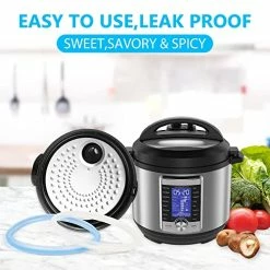 Top 10 🔔 3PCS Silicone Sealing Ring For Instant Pot 6 Qt, Insta Pot Seals Replacement Gasket 6 Quart Instapot Sealing Ring For 6/5Qt, Food-Grade Silicone For IP-DUO60, IP-LUX60, IP-DUO50, Smart-60, IP-CSG60 Red & Black & Clear 💯 13 Top 10 🔔 3PCS Silicone Sealing Ring For Instant Pot 6 Qt, Insta Pot Seals Replacement Gasket 6 Quart Instapot Sealing Ring For 6/5Qt, Food-Grade Silicone For IP-DUO60, IP-LUX60, IP-DUO50, Smart-60, IP-CSG60 Red & Black & Clear 💯 -Small Appliance Parts Shop 511tUjkLNcL