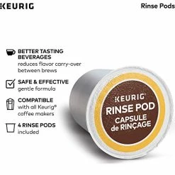 Promo 👏 Keurig Brewer Cleanse Kit For Brewer Descaling And MaintenanceIncludes Descaling Solution & Rinse Pods, Compatible With Keurig Classic/1.0 & 2.0 K-Cup Pod Coffee Makers, 5 Count 🥰 -Small Appliance Parts Shop 5142847ht0L 1
