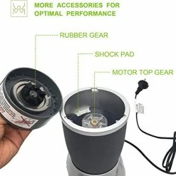 Top 10 🧨 12 Pieces Blade Replacement Parts For NutriBullet Blender Extractor Cross Blade, Gear Rubber Gasket And Shock Pad Compatible With NutriBullet 600W & Pro 900W Series 12 Pieces (1 X Extractor Blade) ❤️ -Small Appliance Parts Shop 514LGPTizHL