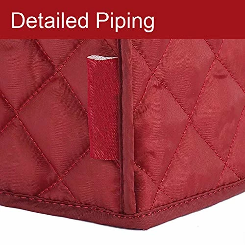 Wholesale π Ruibo Toaster Cover 2 Slice,small Appliance Cover For Kitchen/Keep Toaster Free From Dust And Fingerprint (11.5w X 8d X 8h, Wine Red) Wine Red Toaster Cover 𧨠7 Wholesale π Ruibo Toaster Cover 2 Slice,small Appliance Cover For Kitchen/Keep Toaster Free From Dust And Fingerprint (11.5w X 8d X 8h, Wine Red) Wine Red Toaster Cover 𧨠- Image 5